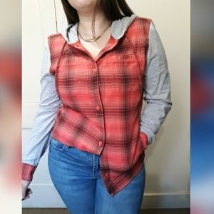 The North Face Hooded Flannel